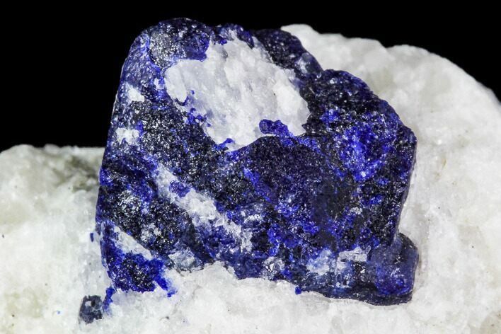 Lazurite Crystal in Marble Matrix - Afghanistan #111764